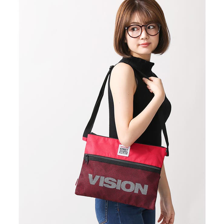 VISION別注サコッシュ  MC17AU10-LG0002[品番：WG010022854]｜WEGO【WOMEN】（ウィゴー）のレディースファッション通販｜SHOPLIST（ショップリスト）