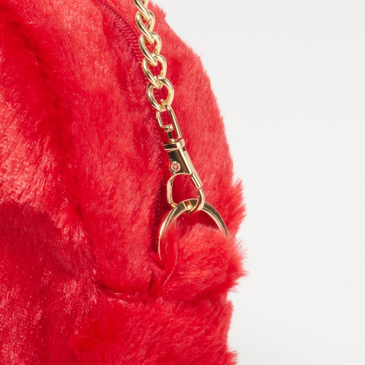 セサミストリートコラボサークルファーショルダーバッグ MC17AU10 LG00