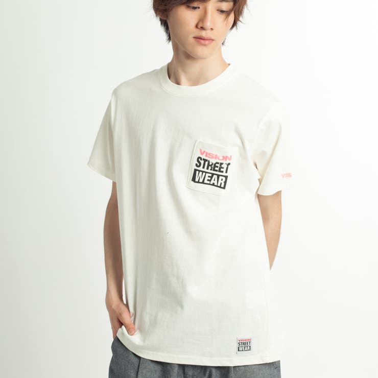 VISIONネオンポケットTシャツ MC17SM05-M001[品番：WG010020538]｜WEGO 
