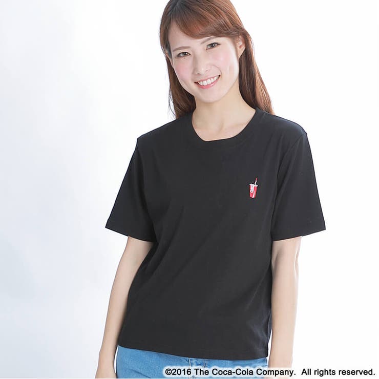 コカコーラコラボワンポイントTシャツ[品番：WG010020002]｜WEGO