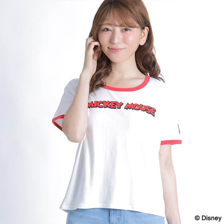 kuriですD&G ミッキー RUN リンガーT ホロタグ kuriですD&G ミッキー RUN リンガーT ホロタグ ミッキーマウス別注