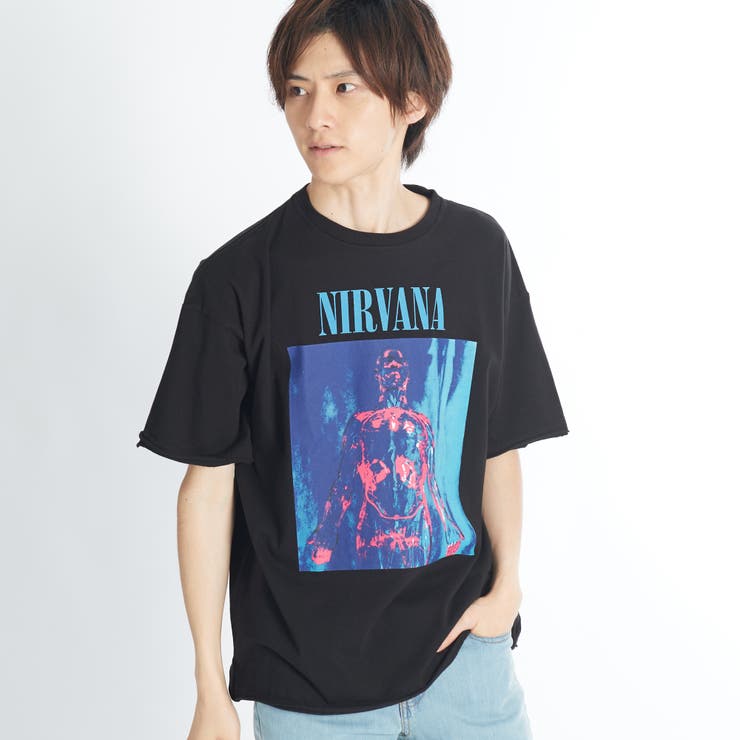 NIRVANA ブラック Tシャツ Nirvana Smile T-Shirt | Hot Topic