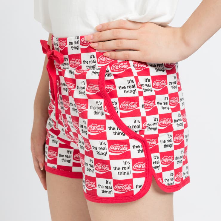 コカ・コーラ別注ショートパンツ  MC17SM08-L006[品番：WG010021423]｜WEGO【WOMEN】（ウィゴー）のレディースファッション通販｜SHOPLIST（ショップリスト）
