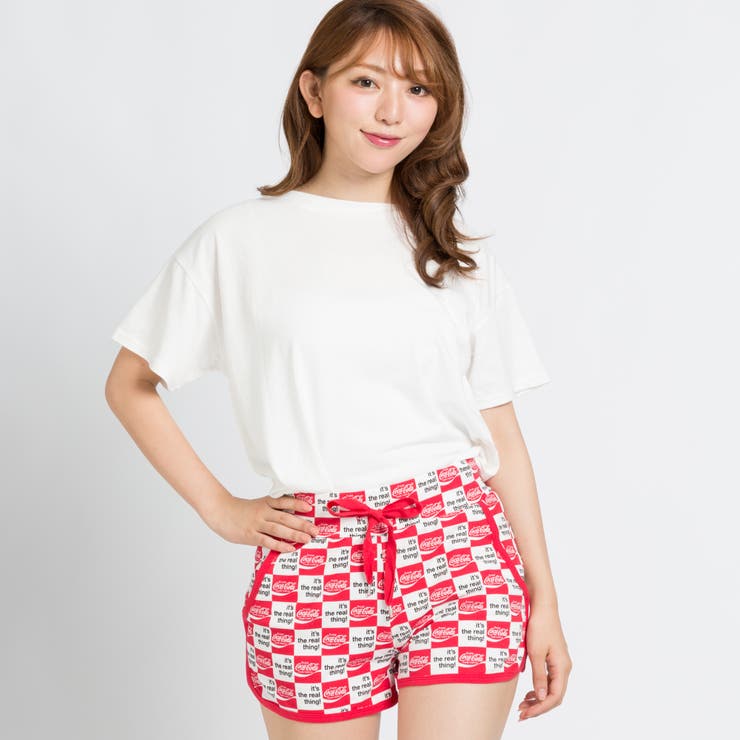 【関税込み】 Campania Collective ショートパンツ コカ・コーラ別注ショートパンツ MC17SM08-L006[品番