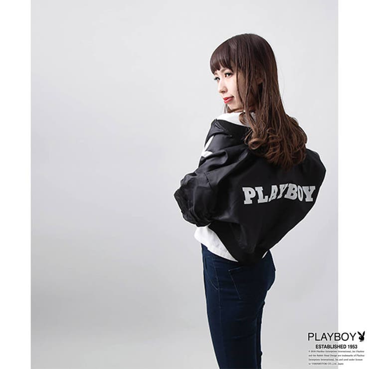 PLAYBOYコラボMA-1[品番：WG010018395]｜WEGO【WOMEN