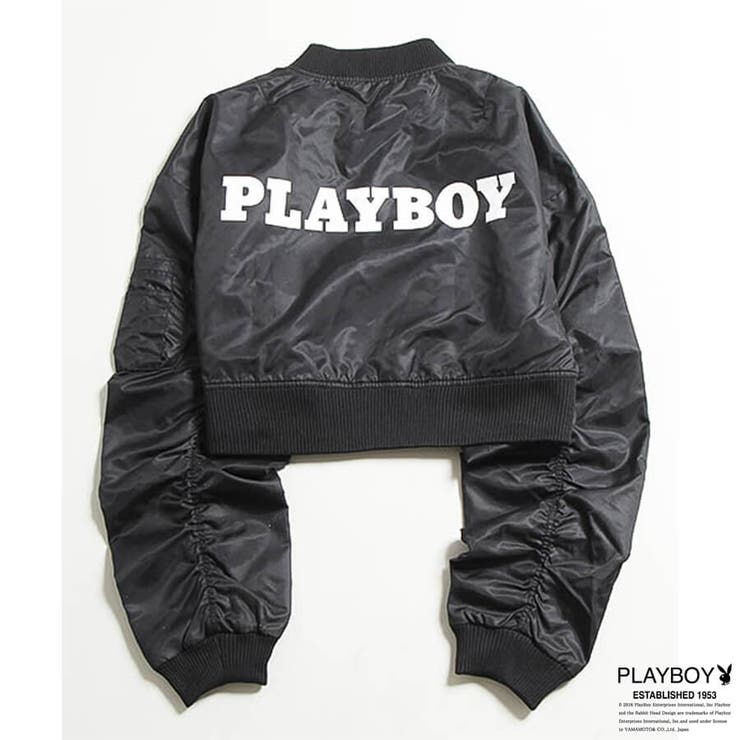 PLAYBOYコラボMA-1[品番：WG010018395]｜WEGO【WOMEN