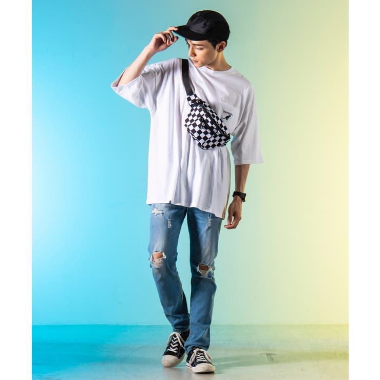 KANGOL別注ポケットTシャツ MC19AU07-M1528[品番：WG010038691]｜WEGO【WOMEN】（ウィゴー）のレディース