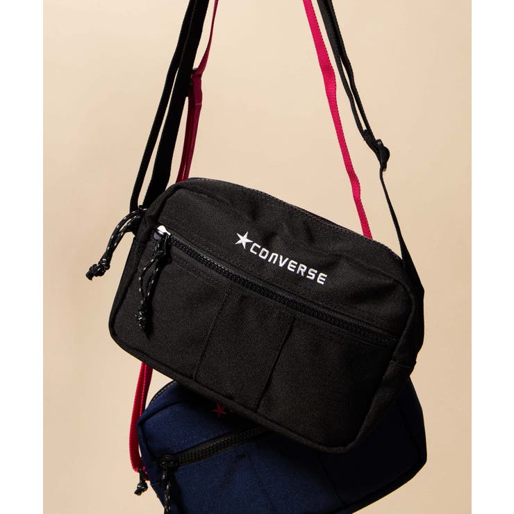 CONVERSE別注ロゴスクエアショルダーバッグ MC19AU07 MG1948