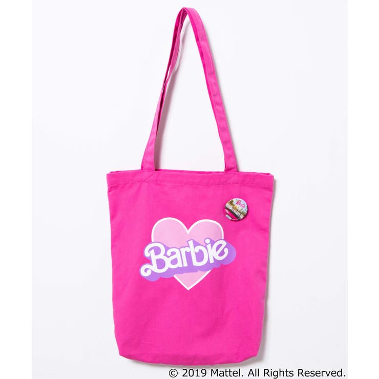 Barbieコラボ】ハートロゴプリントトートバッグ MC19AU09 LG47…[品番 