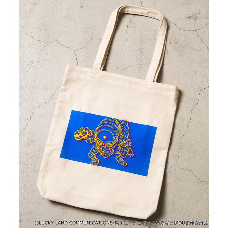 ★美品★ソイングク×LUCKYCHARMS コラボ　トートバッグ　白 ソイングク LUCKYCHARMSコラボ トートバッグ