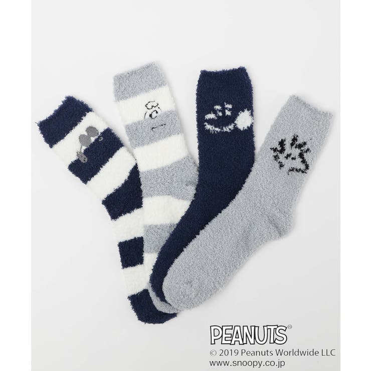 別注PEANUTSルームソックス MC19WN11-MG6841 | WEGO【MEN】 | 詳細画像1 