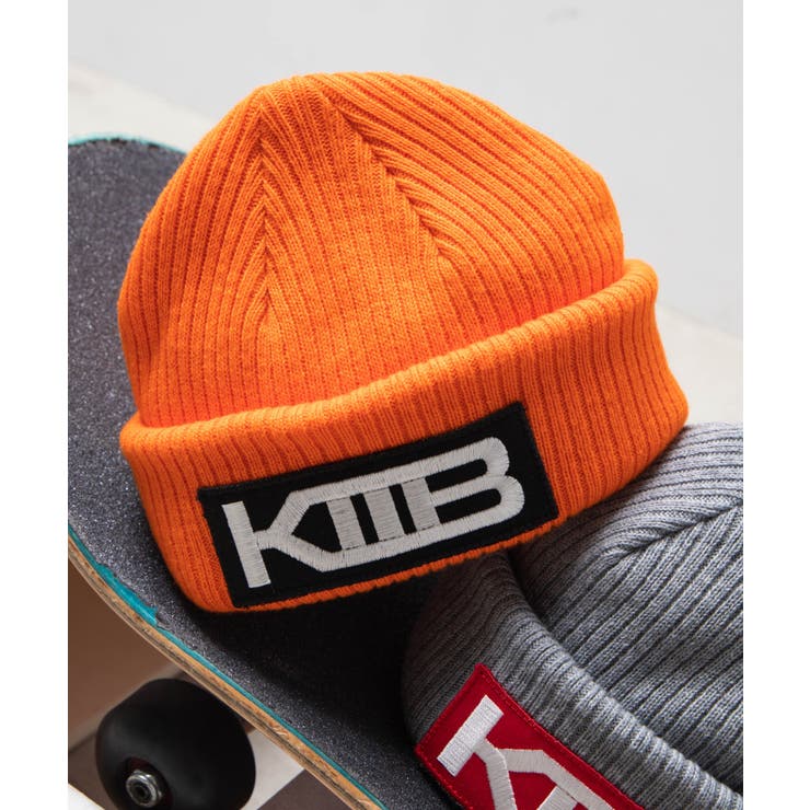 TMT、ニット帽 オレンジ とち 