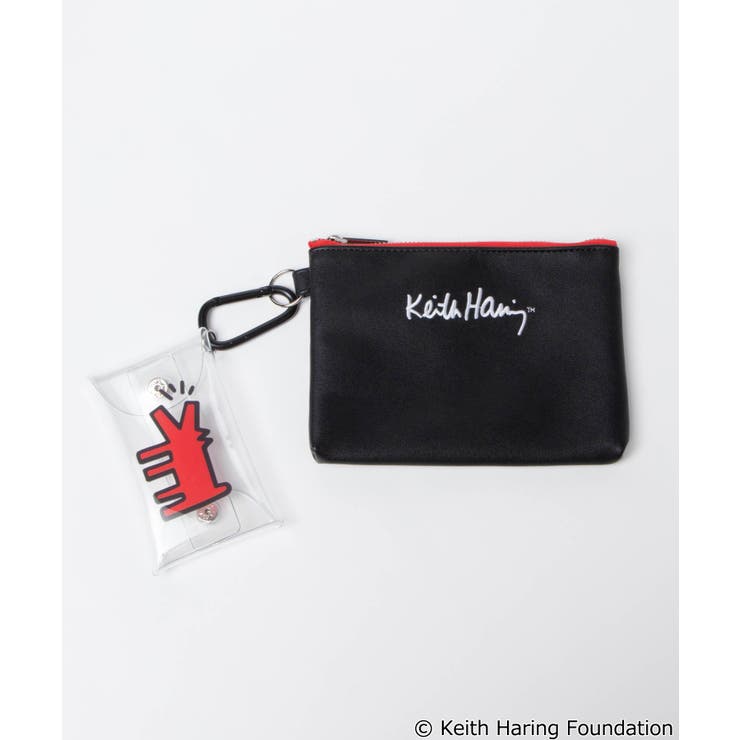 Keith Haringコラボ】セットポーチ MC19WN12-MG7791[品番：WG010071360