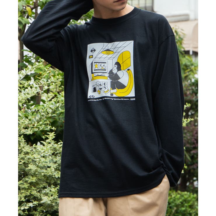 イラストレーターコラボロンｔ Mcau09 M5022 品番 Wg Wego Men ウィゴー のメンズファッション通販 Shoplist ショップリスト