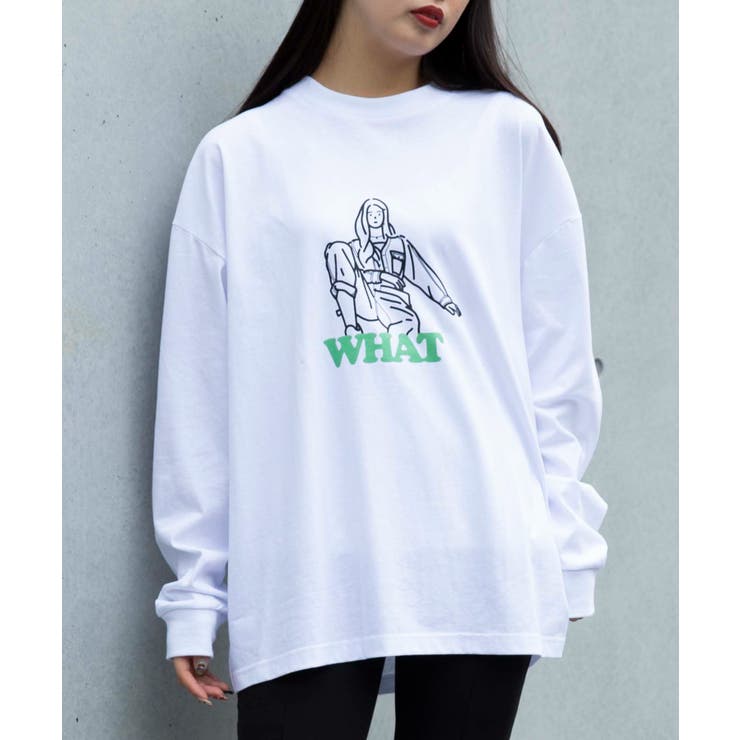 韓国クリエーターズロンt Mcau10 M5004 品番 Wg Wego Women ウィゴー のレディースファッション通販 Shoplist ショップリスト
