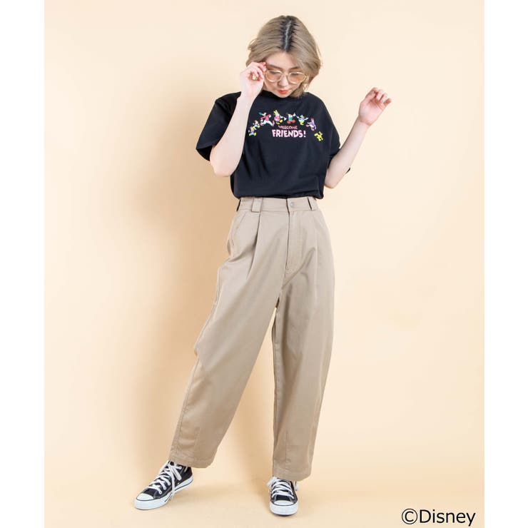 Disney レトロ刺繍tシャツ Mcsm04 L2852 品番 Wg Wego Women ウィゴー のレディースファッション通販 Shoplist ショップリスト