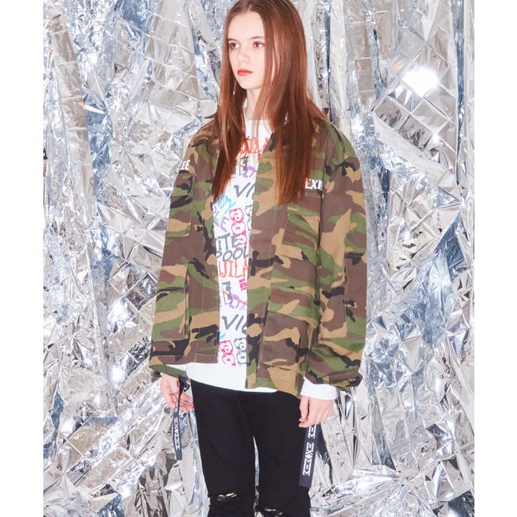 EXIEEE】カモフラBIGM-65ジャケット[品番：WG010072577]｜WEGO【WOMEN
