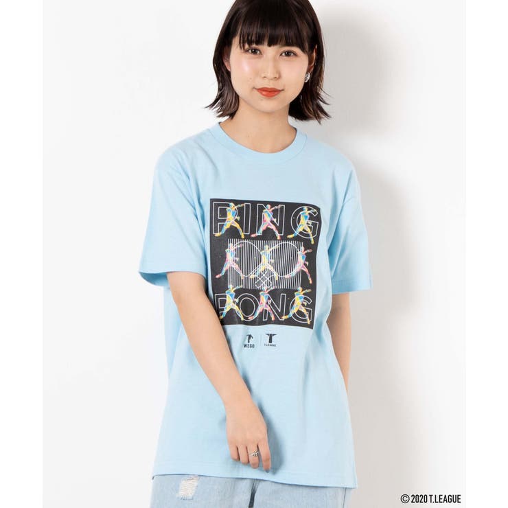 T League Wegoコラボ Tシャツ Mcss03 M2760 品番 Wg Wego Men ウィゴー のメンズ ファッション通販 Shoplist ショップリスト