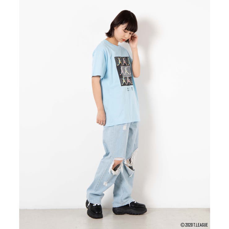 【T.LEAGUE×WEGOコラボ】Tシャツ MC20SS03-M2760 | WEGO【MEN】 | 詳細画像1 