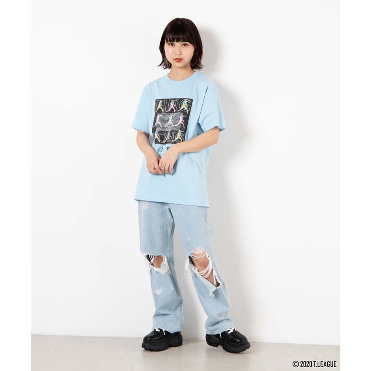 T.LEAGUE×WEGOコラボ】Tシャツ  MC20SS03-M2760[品番：WG010075072]｜WEGO【MEN】（ウィゴー）のメンズファッション通販｜SHOPLIST（ショップリスト）