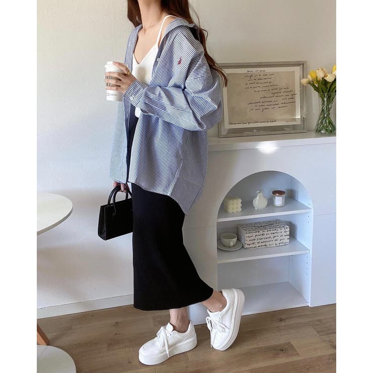 USPOLOBIGシャツ | WEGO【WOMEN】 | 詳細画像29 