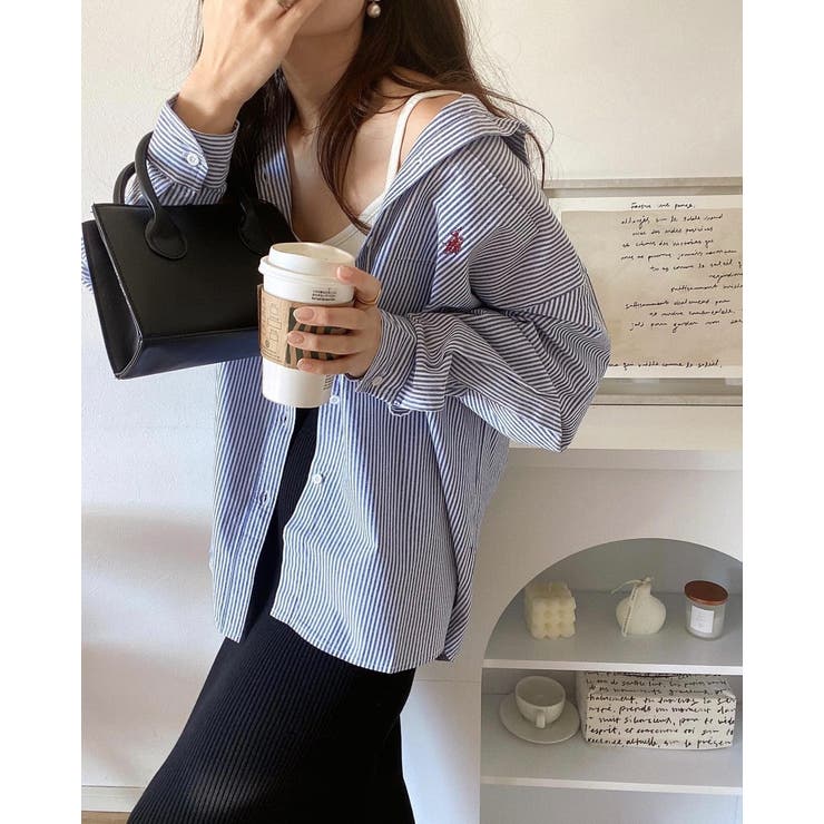 USPOLOBIGシャツ | WEGO【WOMEN】 | 詳細画像32 