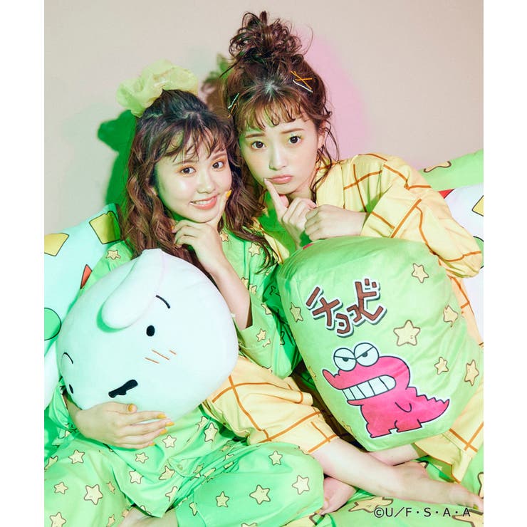 クレヨンしんちゃんルームウェア 韓国 韓国ファッション[品番
