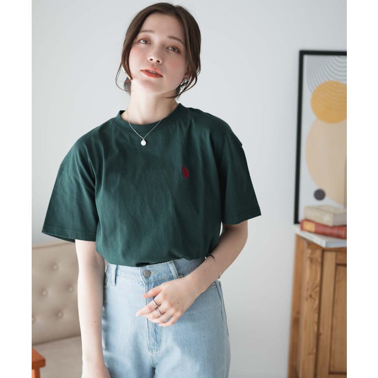 Uspoloワンポイントtシャツ レディース メンズ 品番 Wg Wego Women ウィゴー のレディースファッション通販 Shoplist ショップリスト