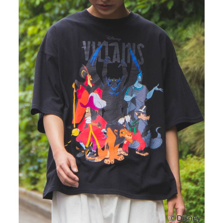 90s〜Disney ディズニー Villains ヴィランズ Tシャツ XL-