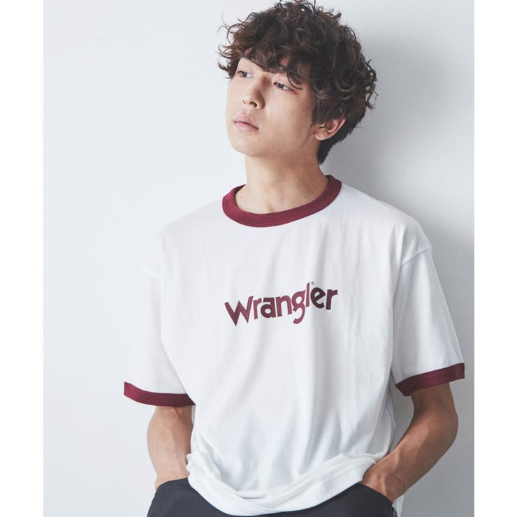 別注Wrangler リンガービックシルエット半袖Tシャツ