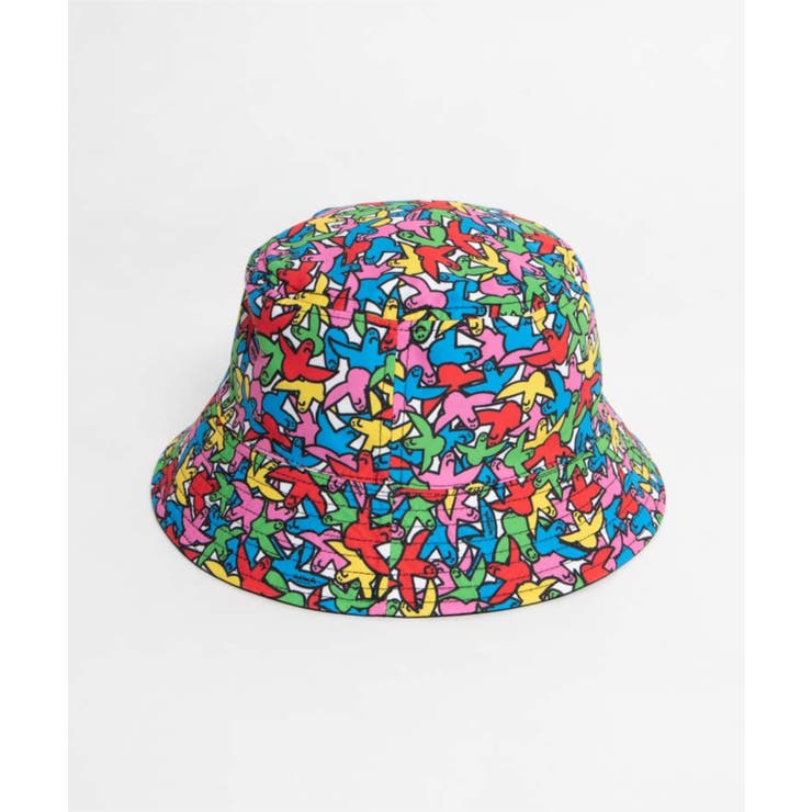 韓国限定⭐︎レア【MARK&LONA】skull camo リバーシブルハット 別注Mark Gonzales リバーシブルバケットハット [品番：WG010078137