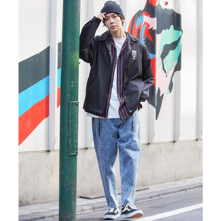 レトロコーチジャケット 韓国 韓国ファッション