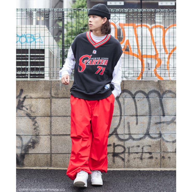 別注 STARTER  ラインリブベスト[品番：WG010085652]｜WEGO【WOMEN】（ウィゴー）のレディースファッション通販｜SHOPLIST（ショップリスト）