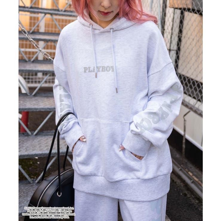 別注 PLAYBOY  BIGロゴプルパーカ[品番：WG010086199]｜WEGO【WOMEN】（ウィゴー）のレディースファッション通販｜SHOPLIST（ショップリスト）