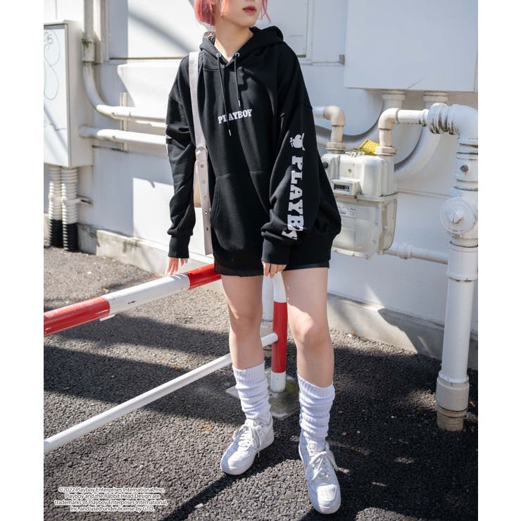 別注 PLAYBOY  BIGロゴプルパーカ[品番：WG010086199]｜WEGO【WOMEN】（ウィゴー）のレディースファッション通販｜SHOPLIST（ショップリスト）