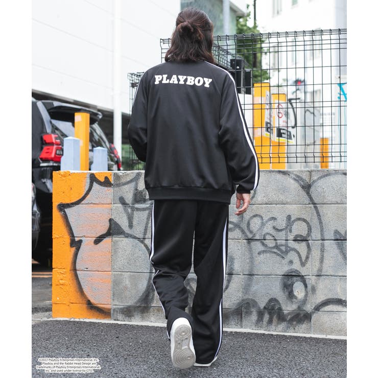 別注 PLAYBOY ルーズトラックジャケット[品番：WG010086200]｜WEGO