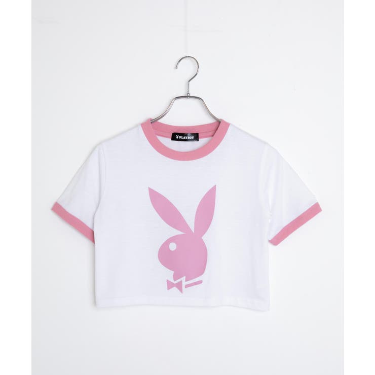 PLAYBOYリンガーチビTシャツ