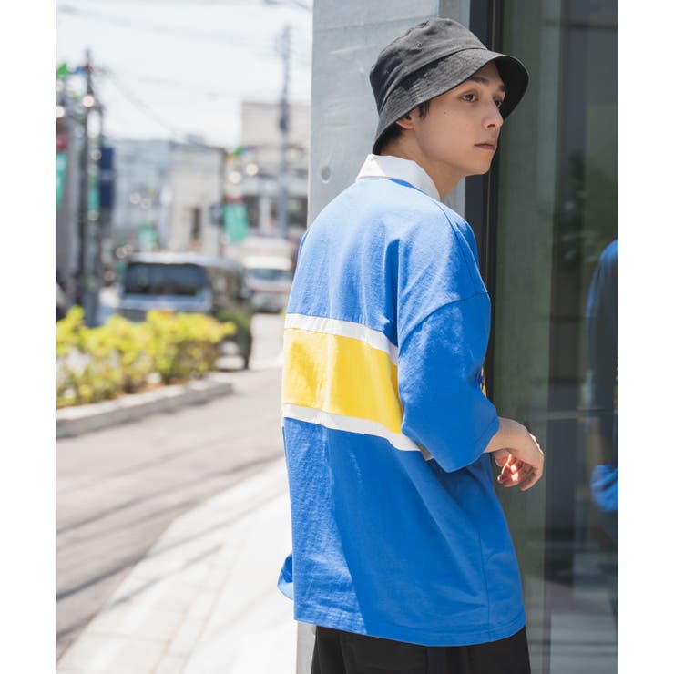 別注 NFL チームロゴハーフZIPシャツ[品番：WG010084442]｜WEGO【MEN