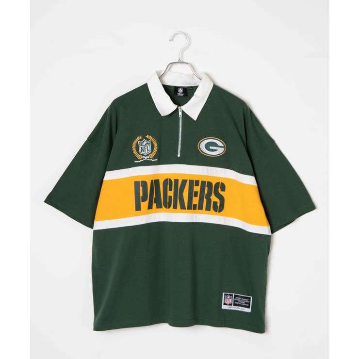 別注 NFL チームロゴハーフZIPシャツ[品番：WG010084442]｜WEGO
