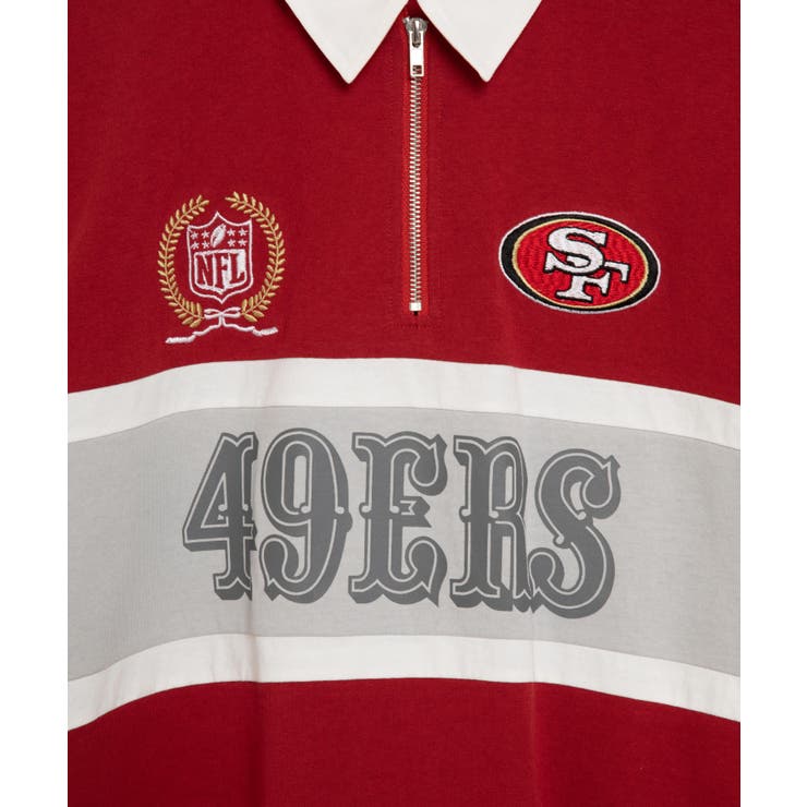 別注 NFL チームロゴハーフZIPシャツ[品番：WG010084442]｜WEGO【MEN