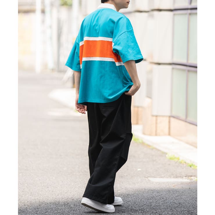 別注 NFL チームロゴハーフZIPシャツ[品番：WG010084442]｜WEGO【MEN