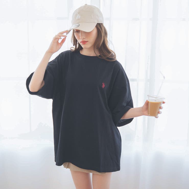別注USPOLOヘビーウエイトBIGTシャツ Tシャツ半袖 オーバーサイズ | WEGO【WOMEN】 | 詳細画像32 