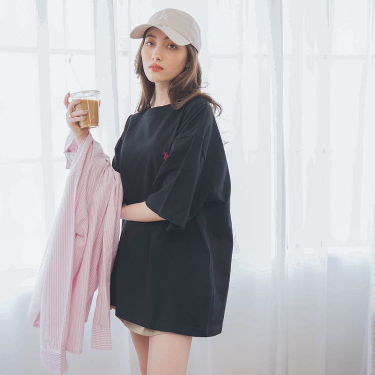 別注USPOLOヘビーウエイトBIGTシャツ Tシャツ半袖 オーバーサイズ | WEGO【WOMEN】 | 詳細画像35 