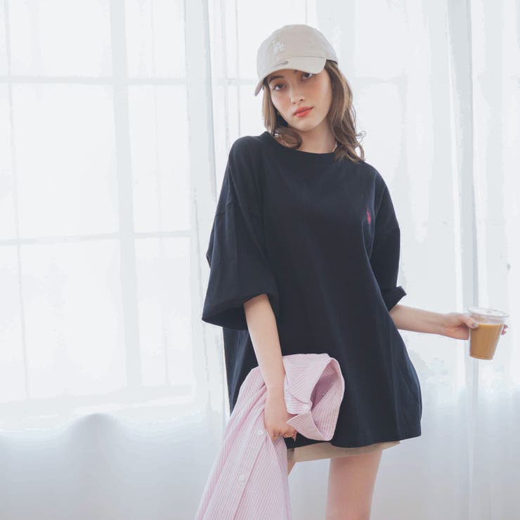 別注USPOLOヘビーウエイトBIGTシャツ Tシャツ半袖 オーバーサイズ | WEGO【WOMEN】 | 詳細画像38 