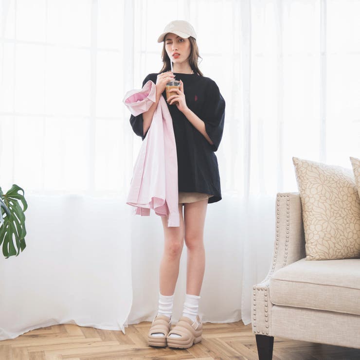 別注USPOLOヘビーウエイトBIGTシャツ Tシャツ半袖 オーバーサイズ | WEGO【WOMEN】 | 詳細画像40 