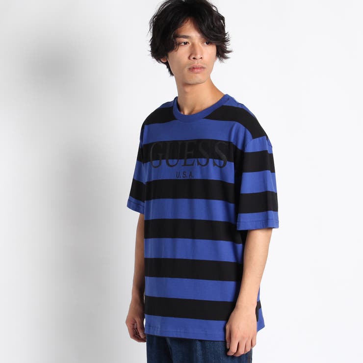 GUESS別注ボーダーTシャツ MH2K8002J[品番：WG010022171]｜WEGO【MEN 