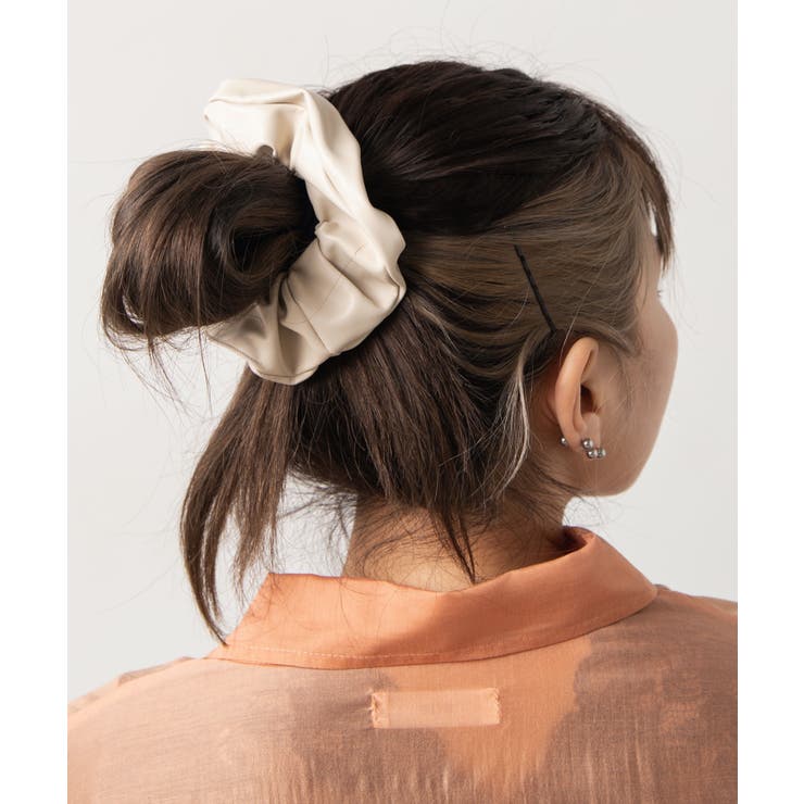 【WEB限定】フェイクレザーシュシュ | WEGO【WOMEN】 | 詳細画像4 