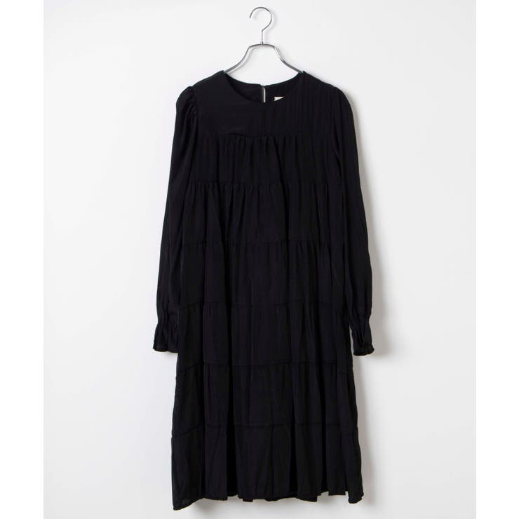 マーレット ティアードロングワンピース（極美品】Marletteマーレット  