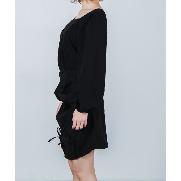 スクエアネックドロストミニワンピース Moau09 L5030 品番 Wg Wego Women ウィゴー のレディースファッション通販 Shoplist ショップリスト