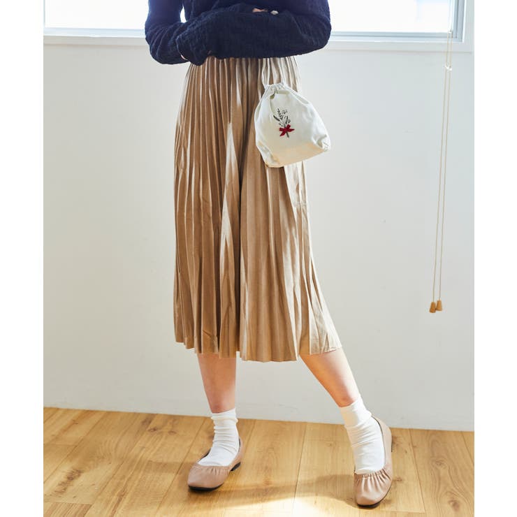 【WEB限定】プリーツミディスカート  MO20AU10-L5007[品番：WG010077156]｜WEGO【WOMEN】（ウィゴー）のレディースファッション通販｜SHOPLIST（ショップリスト）